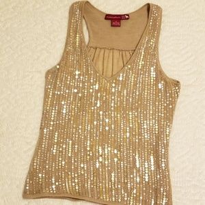 Saks Fifth Ave Wild About Cashmere Sequin …